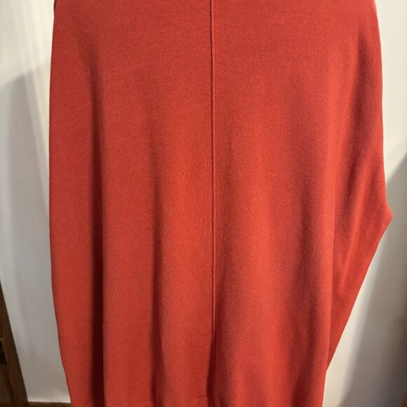 Beautiful Terracotta Color Top (Rayon/Nylon) with Long Sleeves - 3x - Picture 6 of 11